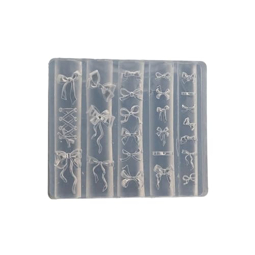 Erstellen Sie Elegante Nägelkunst Und Schmuck Mit Bogenknoten Flexibles Silikonform Set Für Bastelmittel Täglich Lässigen Gebrauchswellen Schmuckform von GKYQVE