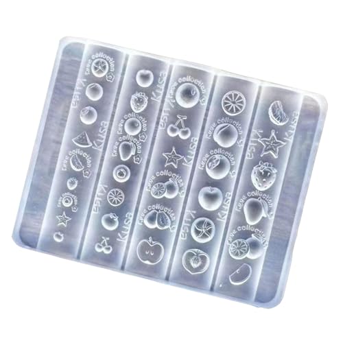 Fruchtförmige Nägel Kunstform Flexibler Silikonschablone Für Anpassbare Dekorationen Silikon Fruchtform Fruchtförmige Nägel Kunstform Flexibler Silikonschablone Für Anpassbare Dekorationen Silikon Fruchtform von GKYQVE