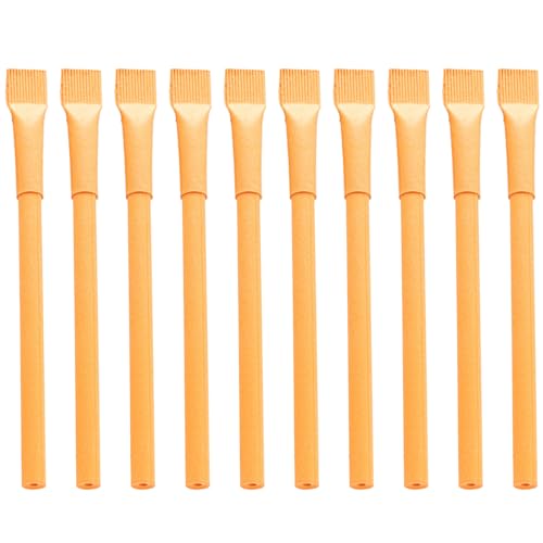 GKYQVE 10 recycelbare Kugelschreiber, Papier-Kugelschreiber, recycelbar, 1,0 mm, schreiben Sie reibungslos für Schülerklasse von GKYQVE