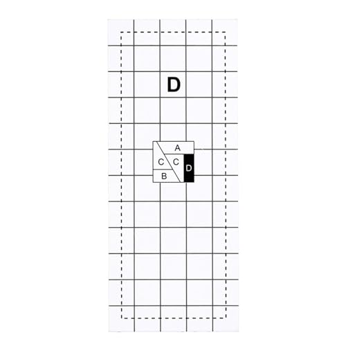 GKYQVE 3/4/5pcs Quilting Lineal Nähvorlagen Für Patchwork Stickerei von GKYQVE