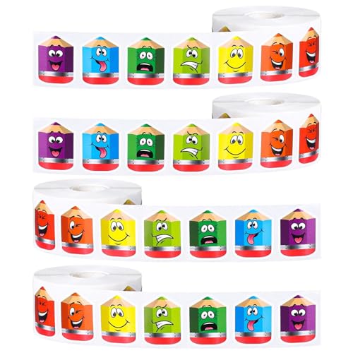 GKYQVE 500 Kleberaufkleber Für Kinder Spielzeugkunsthandwerk Dekorative Labels Safe Easy Peelings Sticker Rolls Für Projekte GKYQVE 500 Kleberaufkleber Für Kinder Spielzeugkunsthandwerk Dekorative Labels Safe Easy Peelings Sticker Rolls Für Projekte von GKYQVE