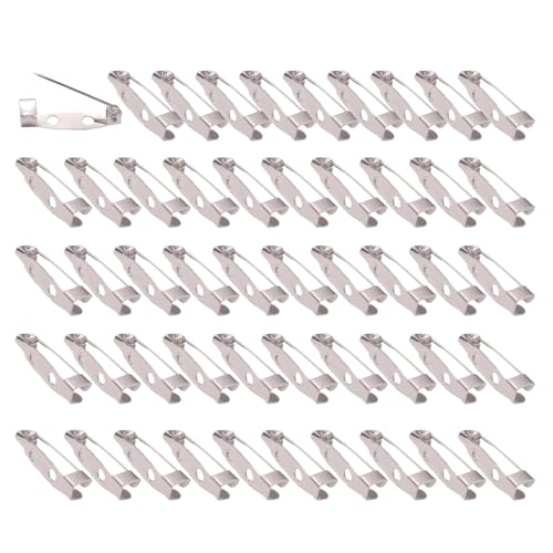 GKYQVE 50pcs Brosche Stifte Sicherheitsverschluss Multisize Sicherheitsstifte Für Kreative Kunstprojekte Und Nähbedürfnisse Zubehör GKYQVE 50pcs Brosche Stifte Sicherheitsverschluss Multisize Sicherheitsstifte Für Kreative Kunstprojekte Und Nähbedürfnisse Zubehör von GKYQVE