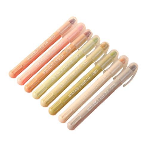 GKYQVE 8 PCs Ästhetische Highlighter Stift Bibel Highlighter Marker Highlighters Set Stapelvorräte Für Die Schule GKYQVE 8 PCs Ästhetische Highlighter Stift Bibel Highlighter Marker Highlighters Set Stapelvorräte Für Die Schule von GKYQVE