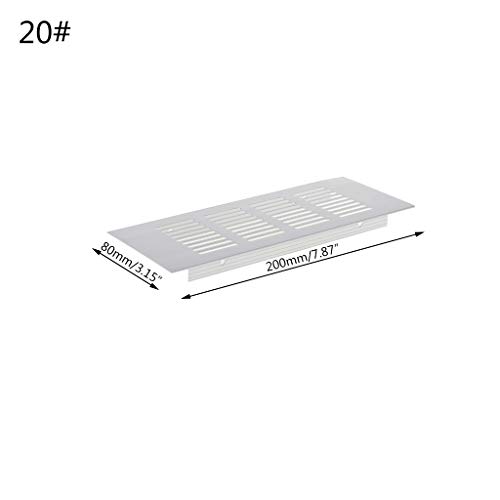 GKYQVE Aluminiumlegierung Atmungsaktives Netz Rechteck Entlüftet Grill Küchen Schlafzimmer 15-50 cm Lüftungsgrillabdeckung Mehrzweck Entlüftung Digitales Multimeter Klemme GKYQVE Aluminiumlegierung Atmungsaktives Netz Rechteck Entlüftet Grill Küchen Schlafzimmer 15-50 cm Lüftungsgrillabdeckung Mehrzweck Entlüftung Digitales Multimeter Klemme von GKYQVE