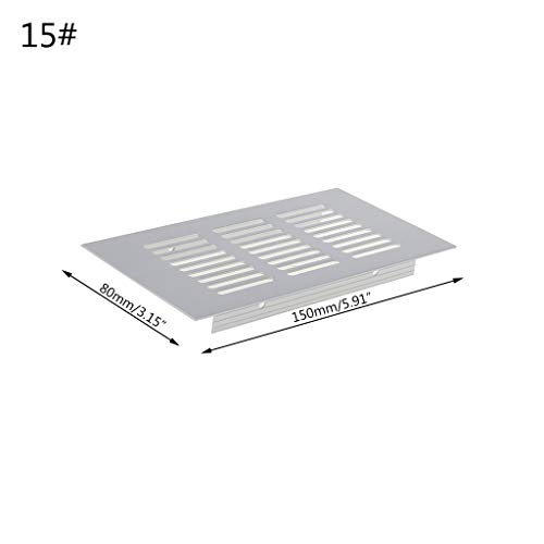 GKYQVE Aluminiumlegierung Atmungsaktives Netz Rechteck Entlüftet Grill Küchen Schlafzimmer 15-50 cm Lüftungsgrillabdeckung Mehrzweck Entlüftung Digitales Multimeter Klemme GKYQVE Aluminiumlegierung Atmungsaktives Netz Rechteck Entlüftet Grill Küchen Schlafzimmer 15-50 cm Lüftungsgrillabdeckung Mehrzweck Entlüftung Digitales Multimeter Klemme von GKYQVE
