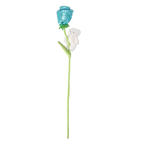 GKYQVE Bunter Blumenbär für Hochzeitsdekoration, Stofftiere, Plüschpaar, handgefertigt, Verlobungsfeier, Partyzubehör GKYQVE Bunter Blumenbär für Hochzeitsdekoration, Stofftiere, Plüschpaar, handgefertigt, Verlobungsfeier, Partyzubehör von GKYQVE