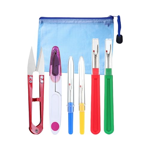 GKYQVE Professionelles Fadenentfernerwerkzeug Zum Nähen Projekte Crosses Stitching Reparatur Und Stoffhandwerk Ergonomische Naht von GKYQVE