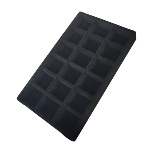 GKYQVE Raffinierter Schmucktablett Stapelbares Schaufenster Display Teller Geeignet Für Die Organisation Von Anhängern Halskette Und Armband Elegantes Schmuck Schaufenster von GKYQVE