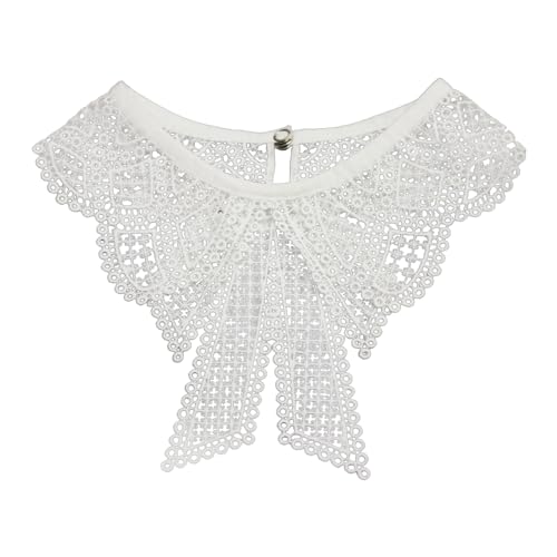 GKYQVE Stilvolle Frauen Elegante Abnehmbare Spitzenkragen Stickerei Spitzen Bowknot Falsch Für Kleider Und Pullover Dekoration Abnehmbares Fälschung GKYQVE Stilvolle Frauen Elegante Abnehmbare Spitzenkragen Stickerei Spitzen Bowknot Falsch Für Kleider Und Pullover Dekoration Abnehmbares Fälschung von GKYQVE