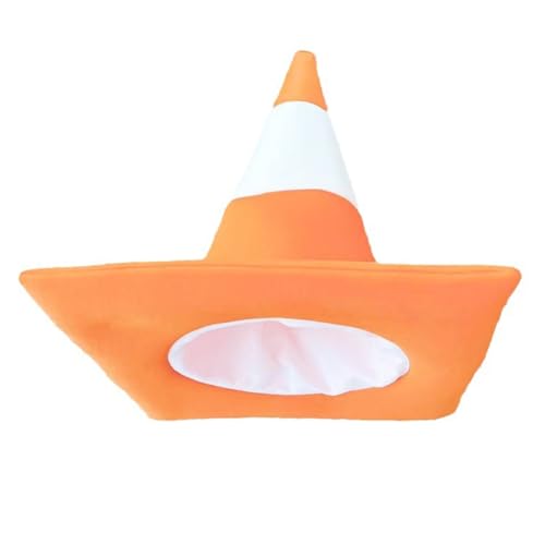 GKYQVE Verkehrskegel-Hut für Kinder Erwachsene Geburtstag Party Kostüm Hut für Familientreffen Cosplay Mottoparty Kopfbedeckung GKYQVE Verkehrskegel-Hut für Kinder Erwachsene Geburtstag Party Kostüm Hut für Familientreffen Cosplay Mottoparty Kopfbedeckung von GKYQVE