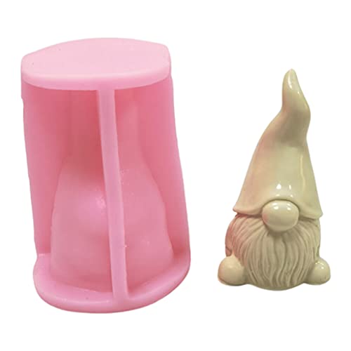 Gnomes Kerzenharzgussform UV Kristall Epoxidform Handgefertigt Duft Duft Gips Seife Wachs Silikonform UV Formen von GKYQVE