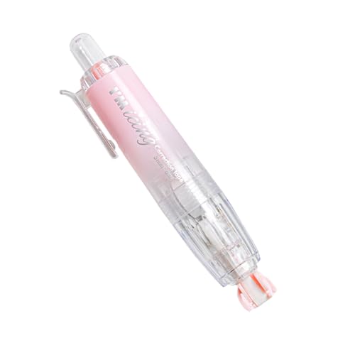 Gradientenfarbe Korrekturband White Out Correction Tape Retractable Correction Rollers School Supplies von GKYQVE