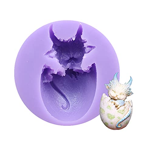 Kleine Große Drachenförmige Silikonform Anhängerform Fondantform Für Halloween Osterkuchen Dekoratio Backen Für Ofenkuchen Silikonformen Halloween Weihnachten von GKYQVE