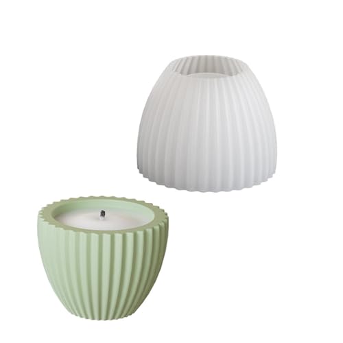 Kreative Silikonform Runde Form Succulents Pflanzerformen Kerzenbecherformen Geeignet Für Handherstellung Kerzenbecher von GKYQVE