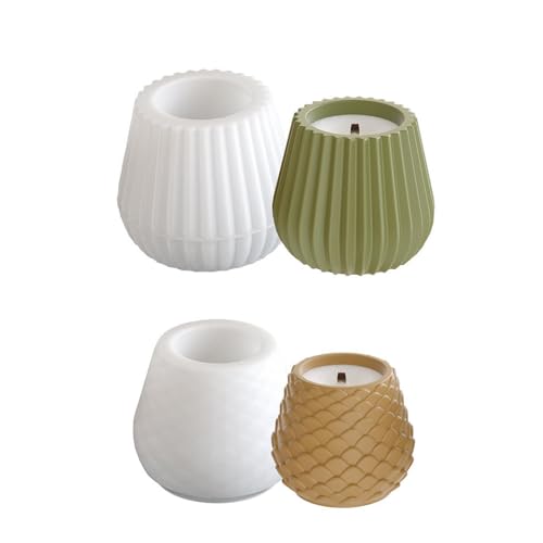 Künstlerische Silikonblütenpot Formen Harz Epoxidform Einzigartige Form Kerzenhalter Formen Silikontextur Kerzenschiff Künstlerische Silikonblütenpot Formen Harz Epoxidform Einzigartige Form Kerzenhalter Formen Silikontextur Kerzenschiff von GKYQVE