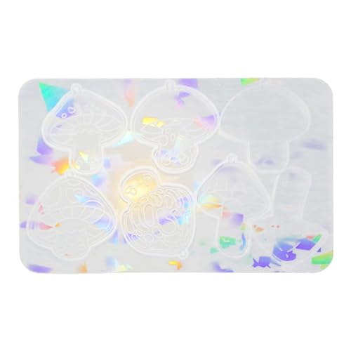 Leichte Und Schattenschlüsselketten Silikonform Perfomierer Schlüsselring Anhänger Handgefertigt Valentinstag Geburtstag Geschenk Schmuck Pilz Holographie Leichte Und Schattenschlüsselketten Silikonform Perfomierer Schlüsselring Anhänger Handgefertigt Valentinstag Geburtstag Geschenk Schmuck Pilz Holographie von GKYQVE