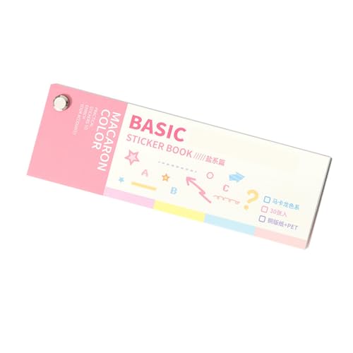 Mehrzweck Pet Aufkleber Blätter Für Kinderbetriebsbüroorganisation Farbabschnitt Tränenresistente Kinder Safe Bastelaufkleber Pad Mehrzweck Pet Aufkleber Blätter Für Kinderbetriebsbüroorganisation Farbabschnitt Tränenresistente Kinder Safe Bastelaufkleber Pad von GKYQVE