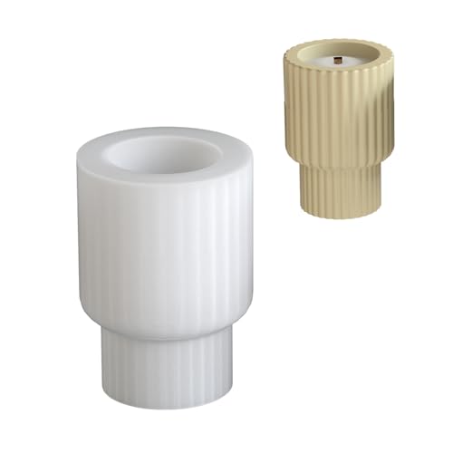 Mehrzweck Silikonform Gestreifter Form Zementform Formen Harz Kerzenbecher Formschalenformen Für Projekte Mehrzweck Silikonform Gestreifter Form Zementform Formen Harz Kerzenbecher Formschalenformen Für Projekte von GKYQVE