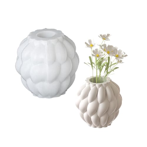 Moderne Silikonvase Handwerksformen Rotierende Regentropfenform Mehrzweckepoxidformen Für Wohnkunsthandwerk von GKYQVE