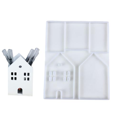 Ornamentform Flexible Silikonform Für Stifthalter Dekoration Miniaturhaus Form Desktop Verzierung Formen Silikonformen Ornamentform Flexible Silikonform Für Stifthalter Dekoration Miniaturhaus Form Desktop Verzierung Formen Silikonformen von GKYQVE