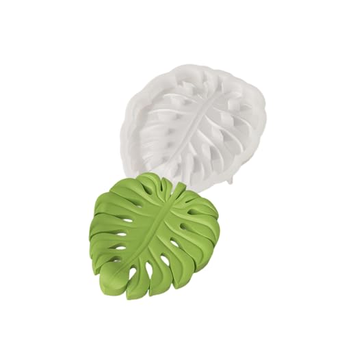 Robustes Monstera Blatt Designs Coasters Formenform Silikonharzform Für Epoxy Untersetzer Und Tassenmatten Kreation Food Grade Silikon von GKYQVE