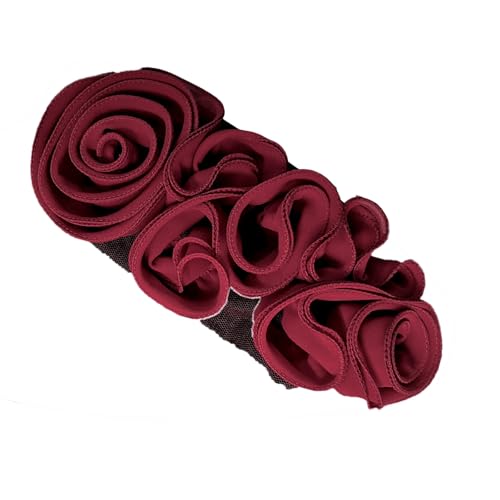 Rüschenränder, 3D-Blumen-Applikation für Abendparty, Kleid, Kostüm, Dekoration, Aufnähen, Blumenaufnäher für Bastelprojekte Rüschenränder, 3D-Blumen-Applikation für Abendparty, Kleid, Kostüm, Dekoration, Aufnähen, Blumenaufnäher für Bastelprojekte von GKYQVE
