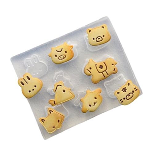 Schöne Backen Flexibler Silikonformen Mit Verschiedenen Tierischen Formen Bastelmittelzubehör Für Kinder Und Erwachsene Backformen Backformen von GKYQVE
