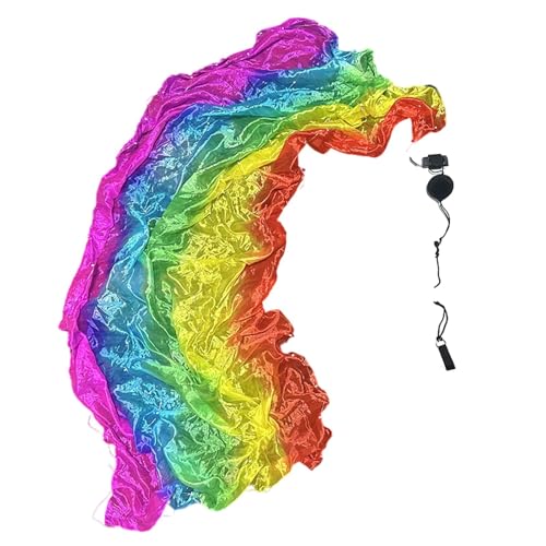 Seidenkette Ball LED Tanz Glühen Ribbon Bauch Erzeugt Faszinierende Visuelle Effekt Wiederaufladbare LED Feier Schal Seidenkette Ball LED Tanz Glühen Ribbon Bauch Erzeugt Faszinierende Visuelle Effekt Wiederaufladbare LED Feier Schal von GKYQVE