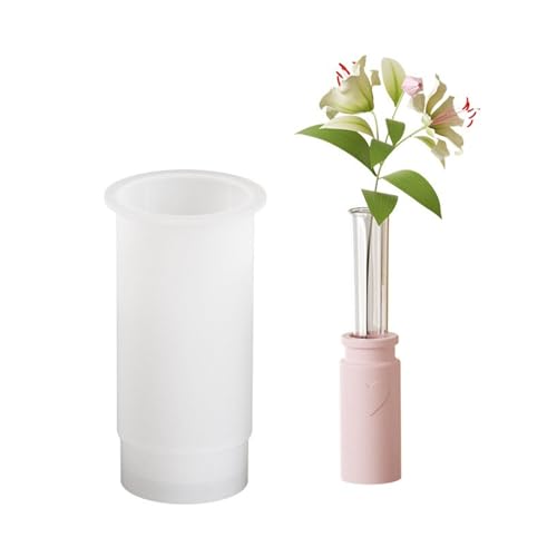 Silikonvase Formen Blütenflaschenform Herzform Einzigartige Blütenknopfform Silikonvase Formen Blütenflaschenform Herzform Einzigartige Blütenknopfform von GKYQVE