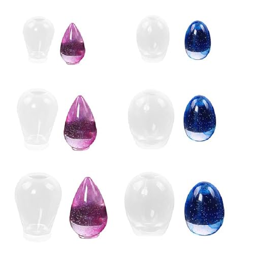Vielseitige Silikonform Zum Herstellen Von Schmuck Stalt Tropfförmige Harzform Perfekt Für Handwerksliebhaber Und Künstler Tragbare Silikonform von GKYQVE