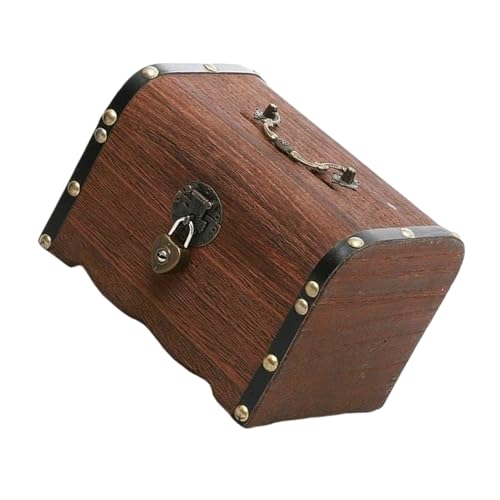 Vintage Hölzerne Schatzkisten Coin Banks Mit Bukolischer Dekorationsbox Für Kinderhäuser Büro Dekore von GKYQVE