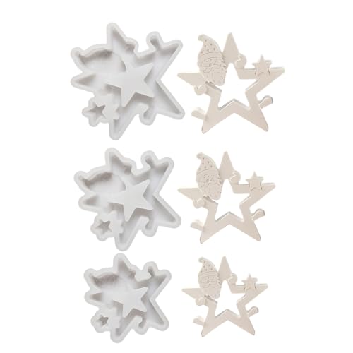 Weihnachtsschreibtisch Ornament Schimmel Silikonform Für Sternen Weihnachtsfiguren Dekoration Gipsform Schmuck Schmuck Ergänzung Feiertagendekoration Lieferungen Weihnachtsschreibtisch Ornament Schimmel Silikonform Für Sternen Weihnachtsfiguren Dekoration Gipsform Schmuck Schmuck Ergänzung Feiertagendekoration Lieferungen von GKYQVE