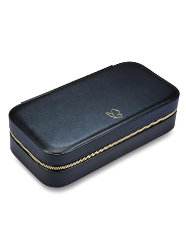 GLANZSTÜCKE MÜNCHEN Schmuck-Reisetäschchen Kunstleder schwarz 235x115x58 mm Samt creme Schmucketui Schmuckschatulle GLANZSTÜCKE MÜNCHEN Schmuck-Reisetäschchen Kunstleder schwarz 235x115x58 mm Samt creme Schmucketui Schmuckschatulle von GLANZSTÜCKE MÜNCHEN