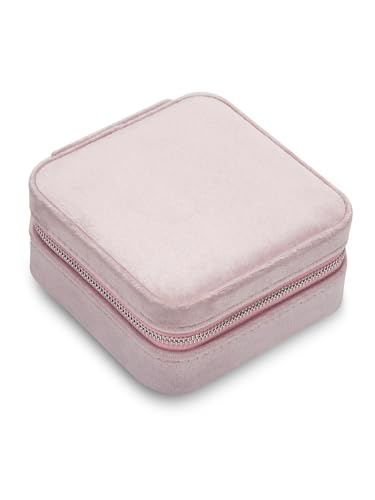 GLANZSTÜCKE MÜNCHEN Schmuck-Reisetäschchen Samt pink 11,5 x 11,5 x 6 cm Schmuckaufbewahrung Schmucketui Schmuckschatulle für die Reise mit Spiegel GLANZSTÜCKE MÜNCHEN Schmuck-Reisetäschchen Samt pink 11,5 x 11,5 x 6 cm Schmuckaufbewahrung Schmucketui Schmuckschatulle für die Reise mit Spiegel von GLANZSTÜCKE MÜNCHEN