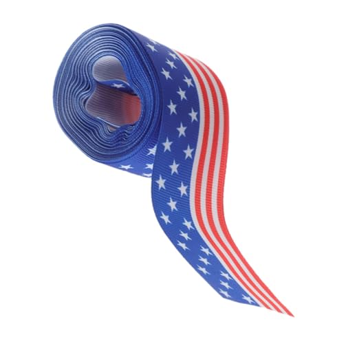 GLEAVI 1 Rolle Dekoband Feiertagsband Geburtstags Geschenkband DIY Bastelband Unabhängigkeitstag Dekorationen Nähband Blumenstrauß Geschenkband Festliches Band Aus Polyester GLEAVI 1 Rolle Dekoband Feiertagsband Geburtstags Geschenkband DIY Bastelband Unabhängigkeitstag Dekorationen Nähband Blumenstrauß Geschenkband Festliches Band Aus Polyester von GLEAVI