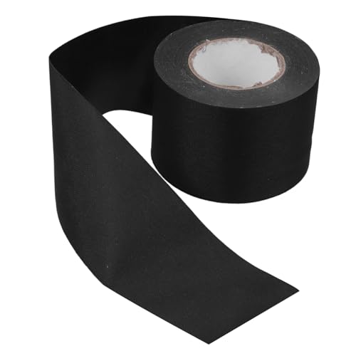 GLEAVI 1 Rolle Isolierband Gewebereparaturband Klebeband Zum Einwickeln Kabelbaum-wärmeband Hochtemperaturband Stoffband Klebeband Nutzen Elektronisch Auf Band Polyestertuch Black von GLEAVI