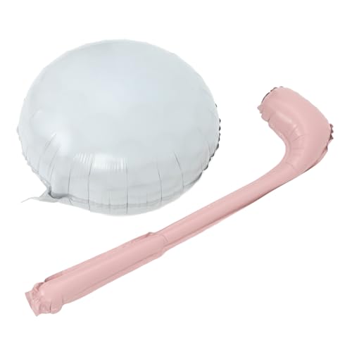 GLEAVI 1 Sätze Golf Tennisballons Zubehör für Golfpartys Golfballons Golfparty-Zubehör Luftballons mit Golfbällen Dekorationen für Sport-Mottopartys Konzert-Jubelstöcke PVC von GLEAVI