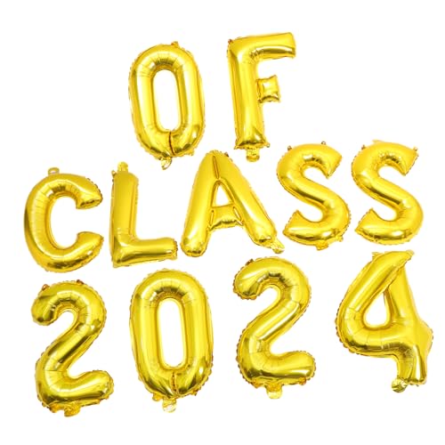 GLEAVI 1 Satz Abschlussballon-Set Grad Ballons Partydekorationen wiederverwendbar Marine Partyzubehör Ballon Abschlussballondekor Ballon feiern Aluminiumfolie Golden GLEAVI 1 Satz Abschlussballon-Set Grad Ballons Partydekorationen wiederverwendbar Marine Partyzubehör Ballon Abschlussballondekor Ballon feiern Aluminiumfolie Golden von GLEAVI