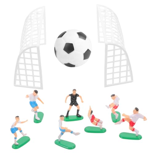 GLEAVI 1 Satz Dekoration Der Fußballmannschaft Topper Cupcake-dekorationen Für Fußballspiele Thematisiert Geburtstag Tonhöhe Fußballdekoration Für Kuchen Fußball-kuchen-dekoration Pvc GLEAVI 1 Satz Dekoration Der Fußballmannschaft Topper Cupcake-dekorationen Für Fußballspiele Thematisiert Geburtstag Tonhöhe Fußballdekoration Für Kuchen Fußball-kuchen-dekoration Pvc von GLEAVI