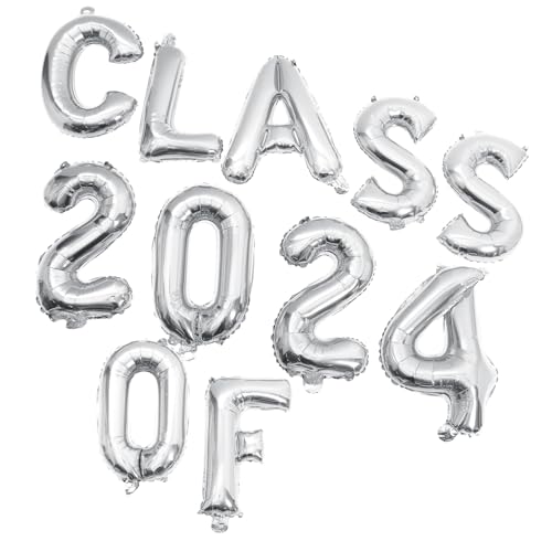 GLEAVI 1 Satz Party-ballon-set Bausätze Fiesta Party-luftballons-bogen-set Links Bausatz Ö Feiern Junggesellin Schule Kernstück Partyballons Sortiert Aluminiumfolie Silber von GLEAVI