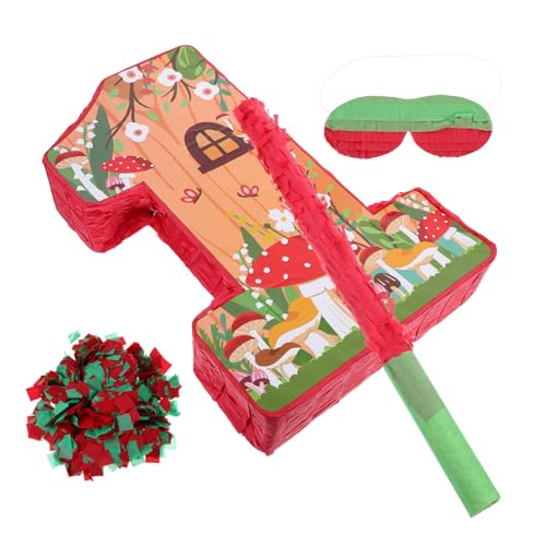 GLEAVI 1 Satz Pilzpinata Pinata- Fiesta-party-piñata Pinatas Für Geburtstagsfeier Kleine Piñata Für Neujahrs-piñata Gastgeschenke Für Pilze Pilz-pinata Papier von GLEAVI