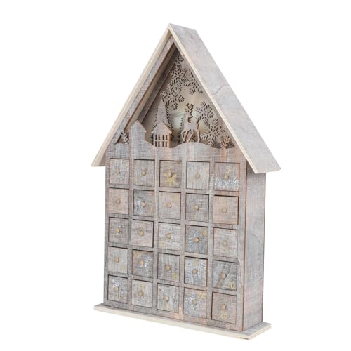 GLEAVI 1 Stück Kalenderverzierung aus Holz Weihnachten Adventskalender weihnachtlicher adventskalender Schubladenkalenderverzierung Kalenderschublade hölzern Beige GLEAVI 1 Stück Kalenderverzierung aus Holz Weihnachten Adventskalender weihnachtlicher adventskalender Schubladenkalenderverzierung Kalenderschublade hölzern Beige von GLEAVI