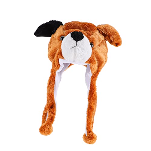GLEAVI 1 Stück Kuscheltier Hut Mädchen Hüte Tiere Partyhut Kuscheltiere für Erwachsene Plüsch-Fotohüte Stofftiere Partykostümhut Plüschmütze Neuheit Partyhut Plüsch und pp Baumwolle Braun GLEAVI 1 Stück Kuscheltier Hut Mädchen Hüte Tiere Partyhut Kuscheltiere für Erwachsene Plüsch-Fotohüte Stofftiere Partykostümhut Plüschmütze Neuheit Partyhut Plüsch und pp Baumwolle Braun von GLEAVI