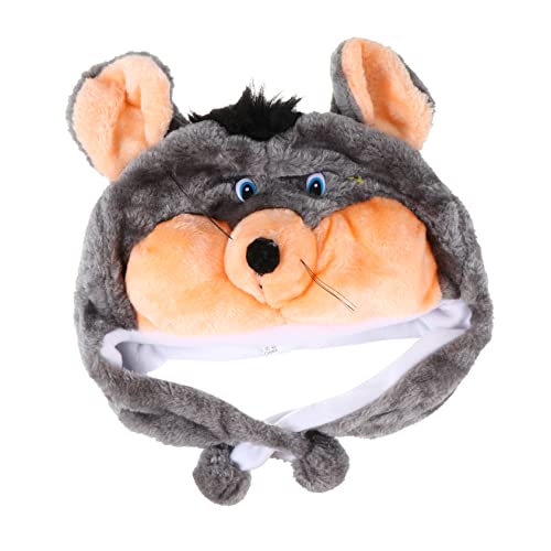 GLEAVI 1 Stück Kuscheltier Hut Plüschtiere Hut Geburtstagsfeierhut Mütze für Kleinkinder Neuheit Partyhut Foto-Shooting Tierhüte Party-Kopfschmuck Plüschmütze Plüsch und pp Baumwolle Weiß GLEAVI 1 Stück Kuscheltier Hut Plüschtiere Hut Geburtstagsfeierhut Mütze für Kleinkinder Neuheit Partyhut Foto-Shooting Tierhüte Party-Kopfschmuck Plüschmütze Plüsch und pp Baumwolle Weiß von GLEAVI