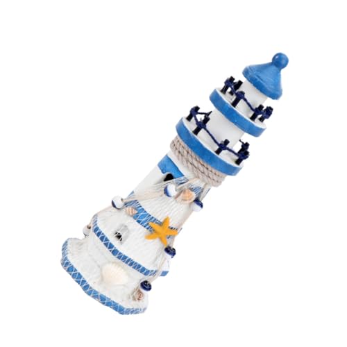GLEAVI 1 Stück Leuchtturm-Ornament Leuchtturm Dekorationen Meer Nautische Leuchtturmdekoration Leuchtturm Tischfigur Seemerkonte Küsten Leuchtturm-skulptur Strand Hölzern GLEAVI 1 Stück Leuchtturm-Ornament Leuchtturm Dekorationen Meer Nautische Leuchtturmdekoration Leuchtturm Tischfigur Seemerkonte Küsten Leuchtturm-skulptur Strand Hölzern von GLEAVI