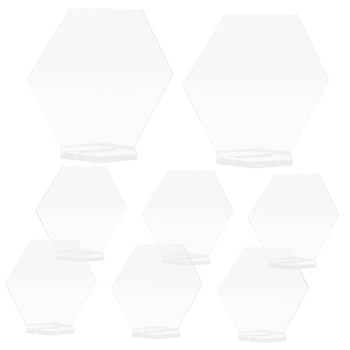 GLEAVI 10 Sätze Hexagon Tischkarten Set Diy Blanko Platzkarten mit Stabilen Ständern für Hochzeiten Geburtstagsfeiern und Besondere Anlässe Kreative Tischdekoration und Gästennamenanzeige GLEAVI 10 Sätze Hexagon Tischkarten Set Diy Blanko Platzkarten mit Stabilen Ständern für Hochzeiten Geburtstagsfeiern und Besondere Anlässe Kreative Tischdekoration und Gästennamenanzeige von GLEAVI