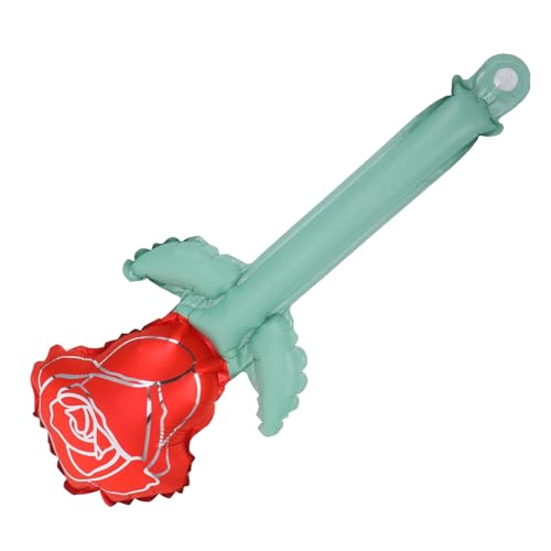 GLEAVI 10 Stück Bekenntnisballon Rose erste groß bunt hoch Hi Luftballons für die Party Dekorative Luftballons valentinstag ballons paket Liebesballons Aluminiumfolie rot von GLEAVI