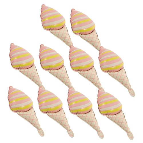 GLEAVI 10 Stück Eiscreme Luftballons Teiliges mit Folienballons für Eiscreme Geburtstagsfeiern für Kinderpartys für Feste und Events GLEAVI 10 Stück Eiscreme Luftballons Teiliges mit Folienballons für Eiscreme Geburtstagsfeiern für Kinderpartys für Feste und Events von GLEAVI