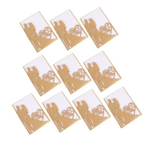 GLEAVI 10 Stück Grußkarte Glitzerumschläge Dekoration Hochzeitskleider Für Braut Trauzeugen Echte Rosenblätter Zum Brautparty Einladen Fälschung Geburtstagskarte Paar Golden Papier GLEAVI 10 Stück Grußkarte Glitzerumschläge Dekoration Hochzeitskleider Für Braut Trauzeugen Echte Rosenblätter Zum Brautparty Einladen Fälschung Geburtstagskarte Paar Golden Papier von GLEAVI