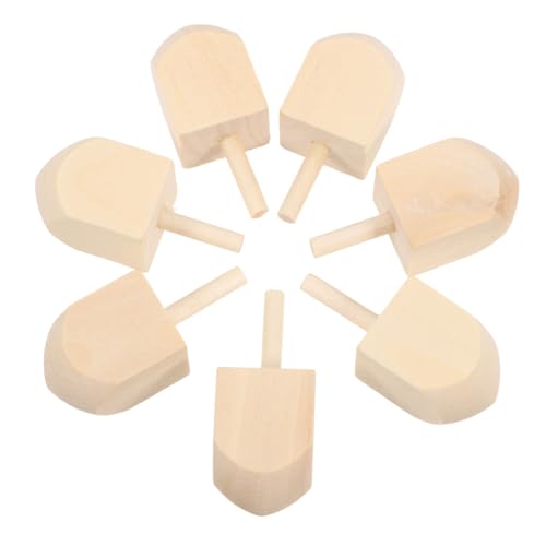 GLEAVI 10 Stück Holzkreisel Dreidel Dekorationen In Form Von Kinderpartys Basteln Unvollendet Neuheit Holzgyroskop Peg People Holzgyroskop Balance Holzkreisel Lotusbaum GLEAVI 10 Stück Holzkreisel Dreidel Dekorationen In Form Von Kinderpartys Basteln Unvollendet Neuheit Holzgyroskop Peg People Holzgyroskop Balance Holzkreisel Lotusbaum von GLEAVI